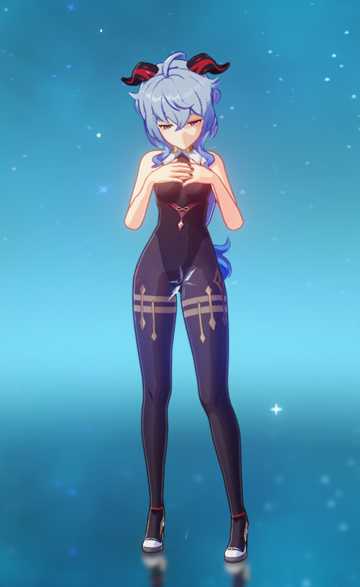 Ganyu Bodysuit