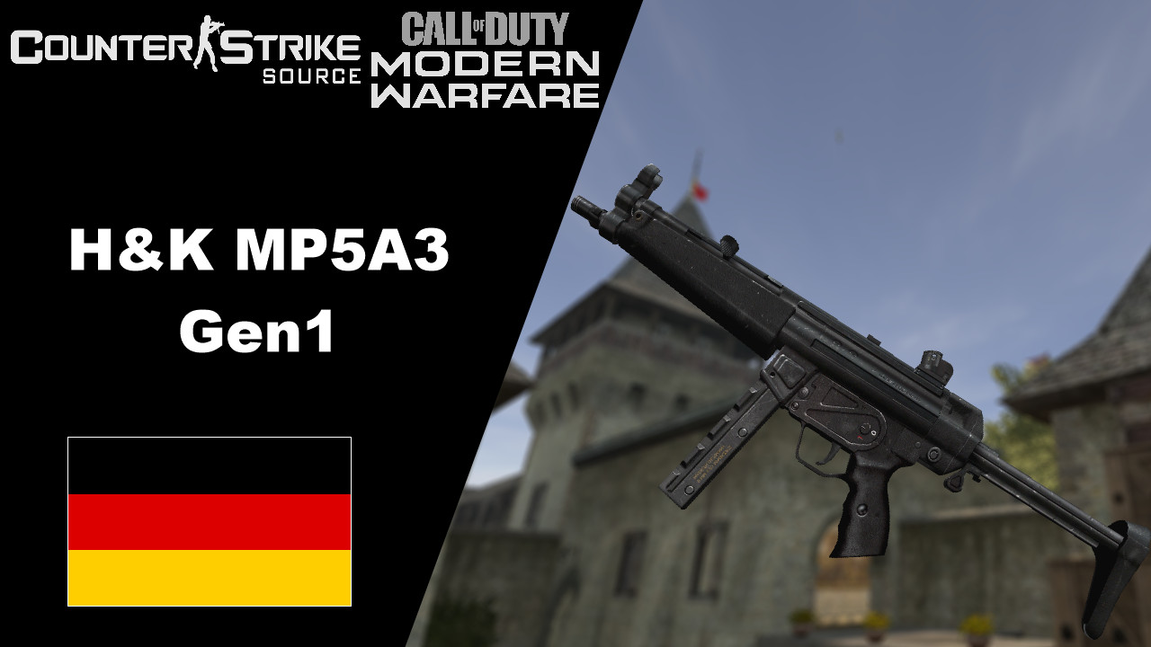 H&K MP5A3 (Gen1) in MW2019 Anims