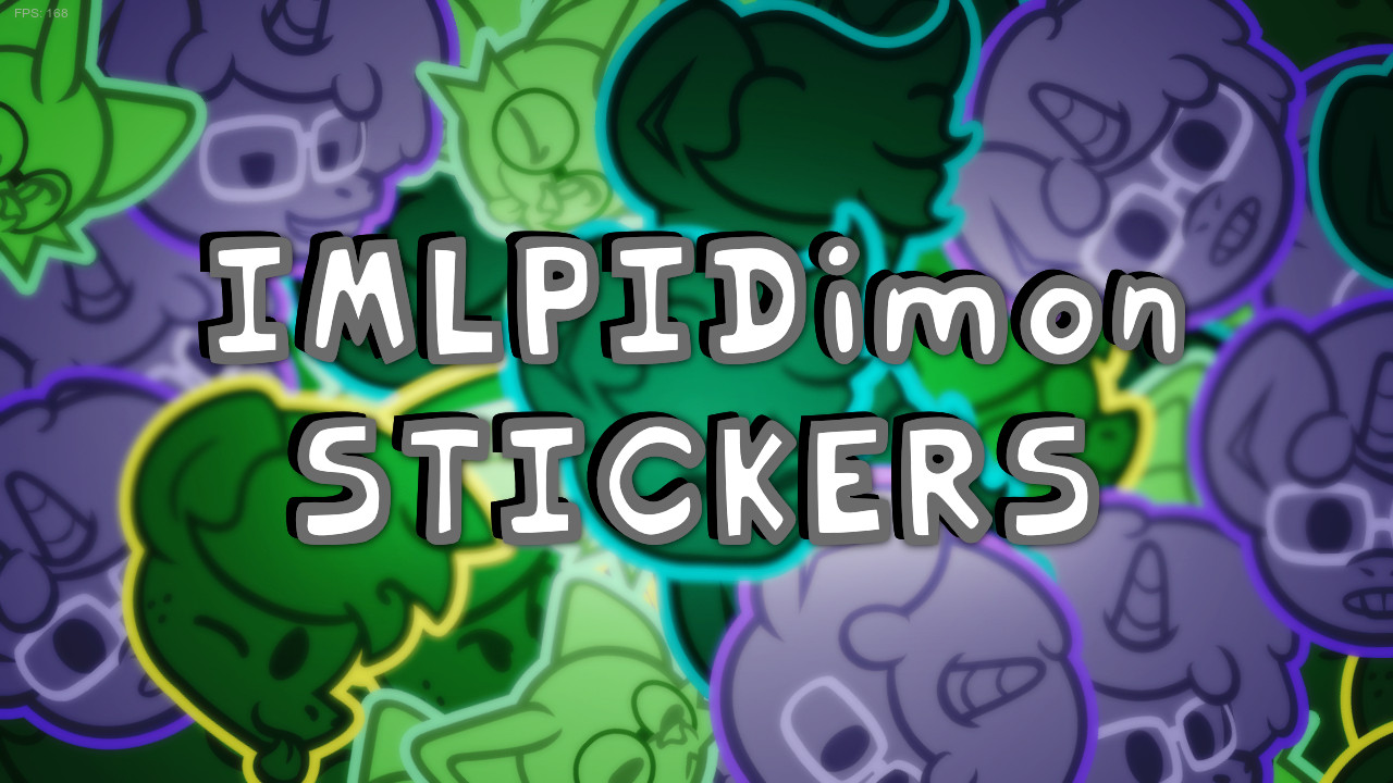IMLPIDimon Stickers