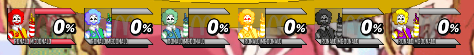 RAN RAN RUU, RONALD GFX (Vanilla Crusade/CMC) Mod for Super Smash Bros ...