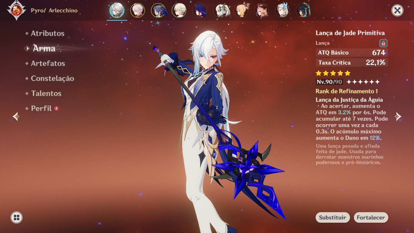 Blue Crimson Moon Semblance