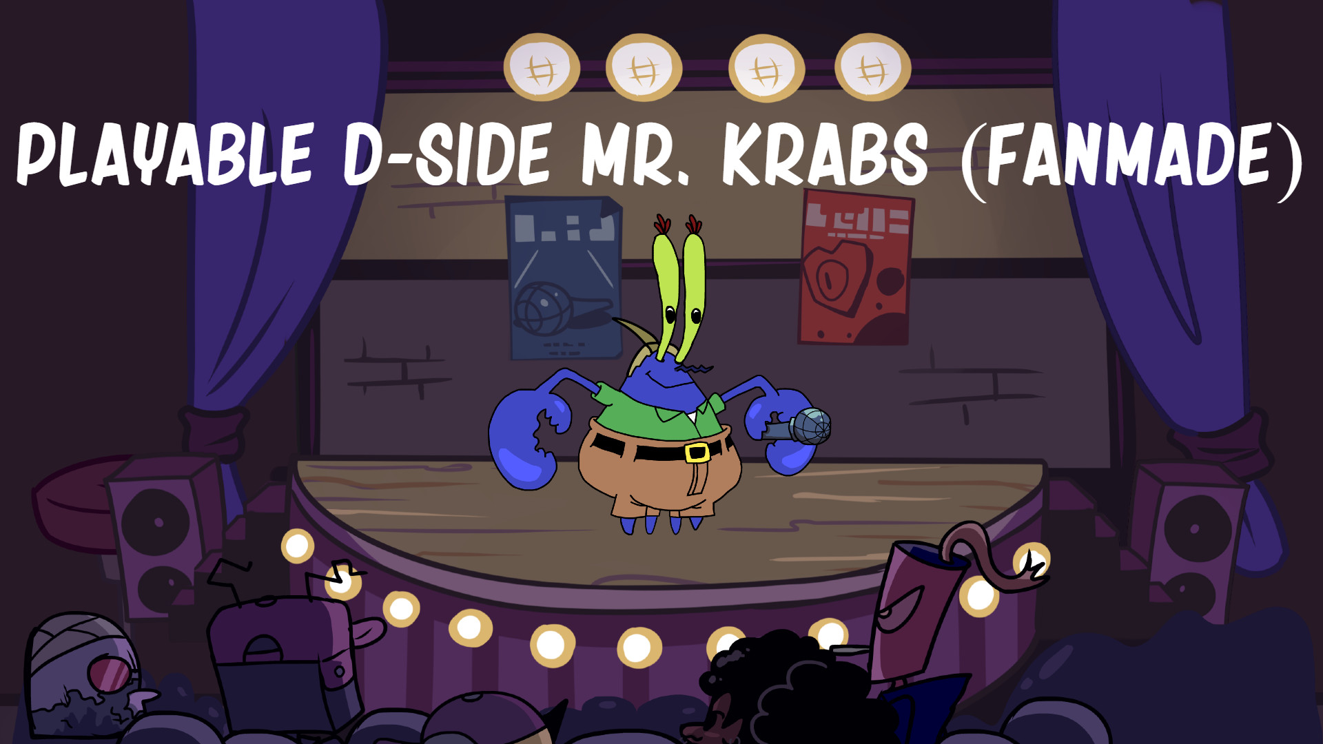 Playable D-Side Mr. Krabs (FanMade) + FLA