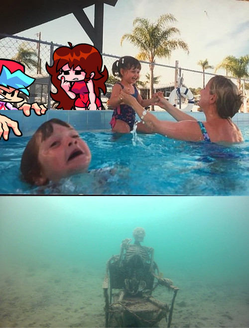 Thalassophobia But Drowning Meme