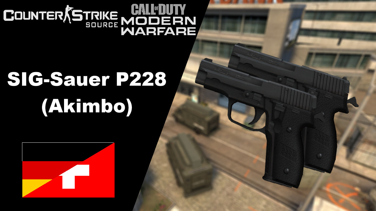 SIG-Sauer P228 (Akimbo) in MWII Anims