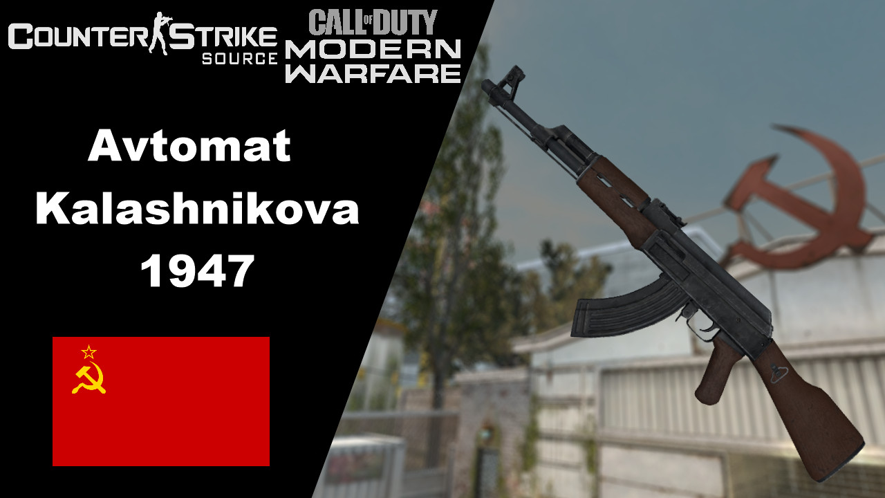 Avtomat Kalashnikova 1947 in MW2019 Anims