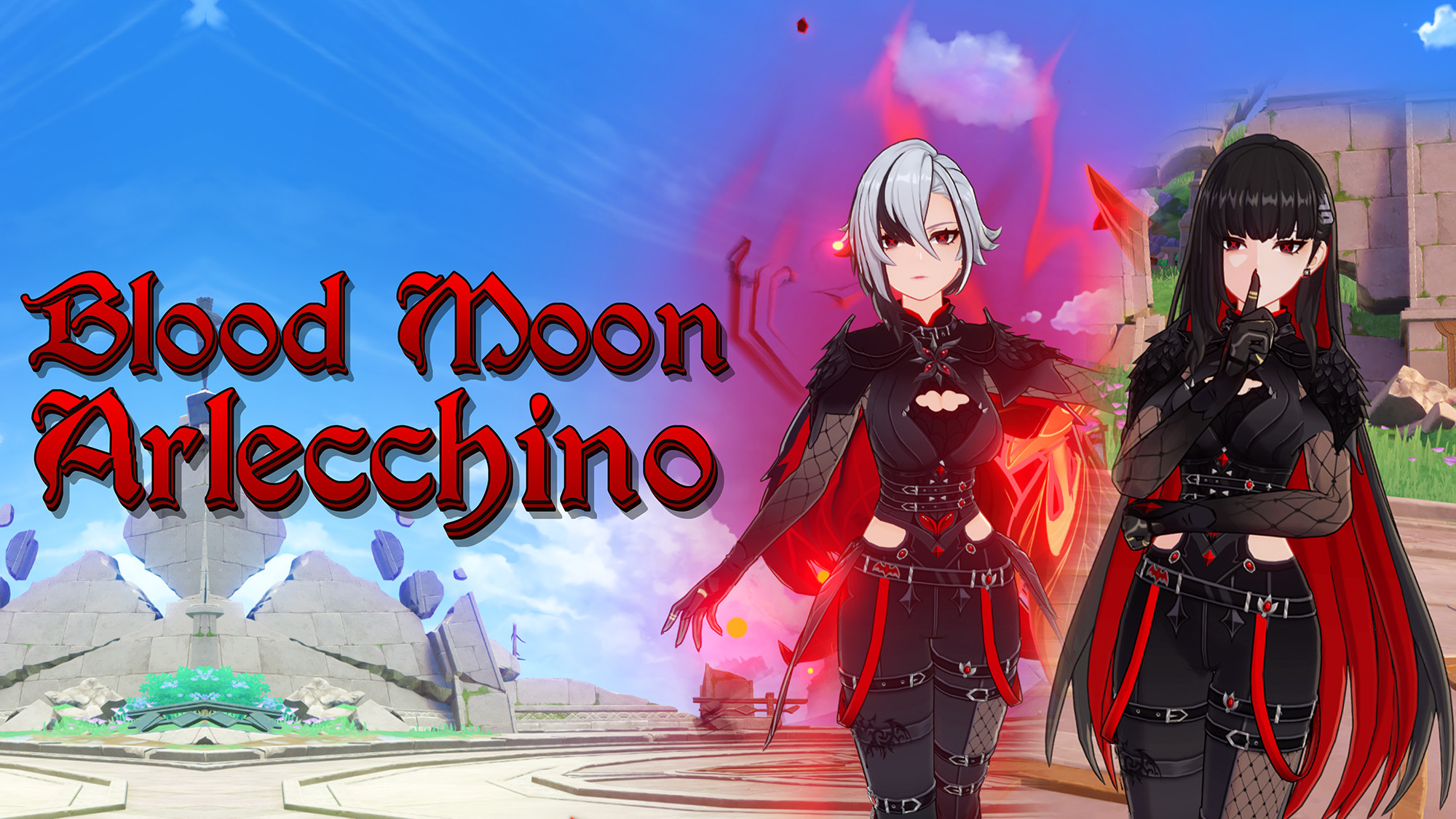 Blood Moon Arlecchino