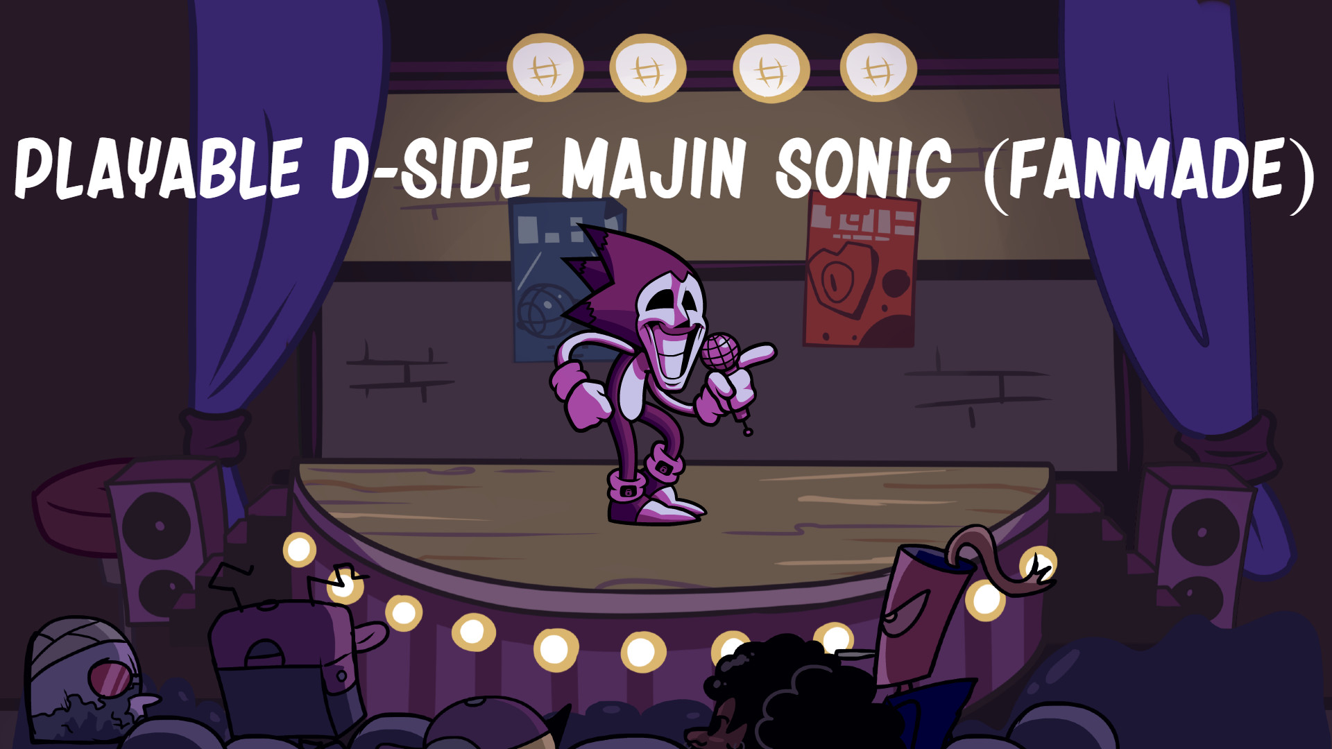 Playable D-Side Majin Sonic (FanMade) + FLA