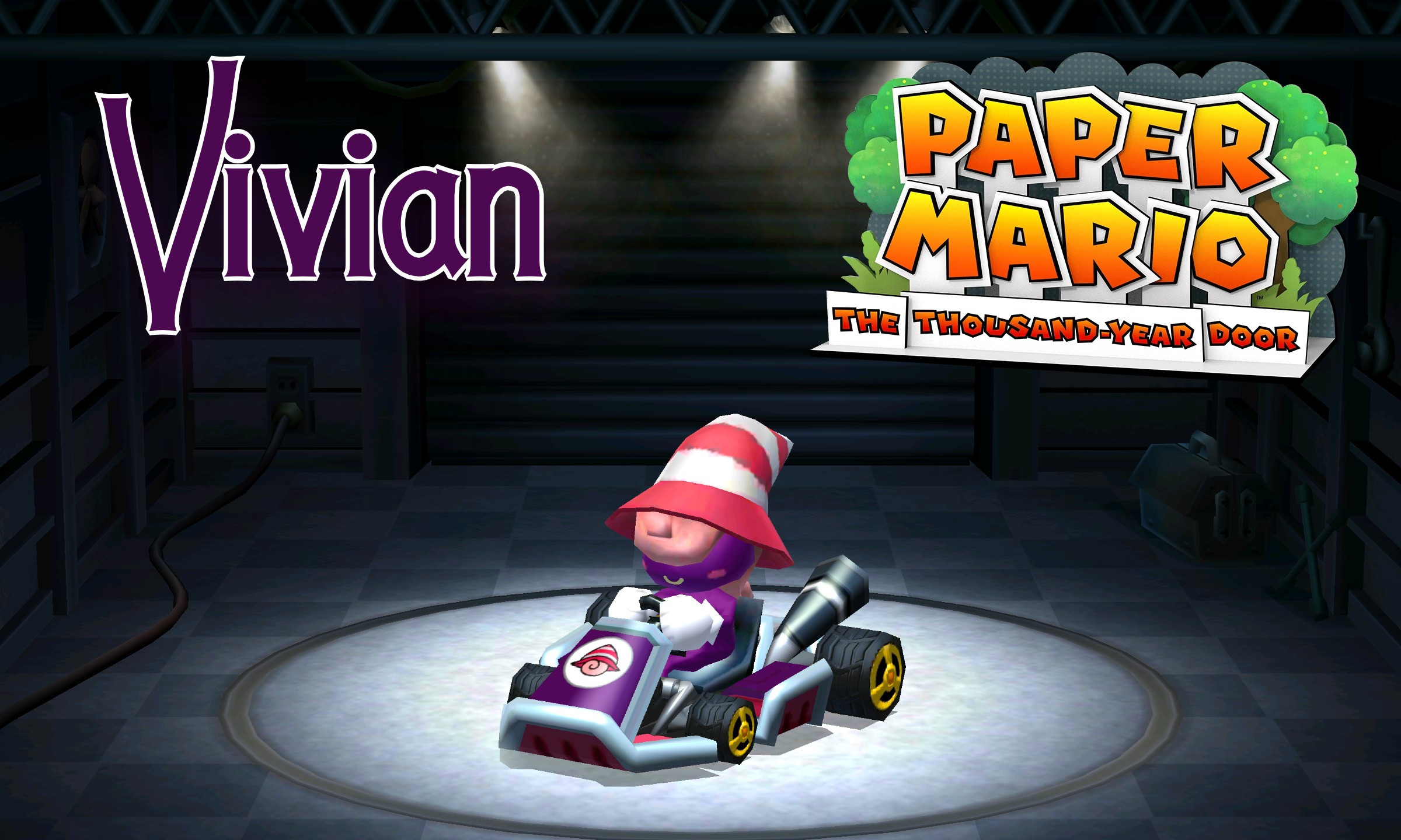 Vivian Mod for Mario Kart 7 | MK7 Mods