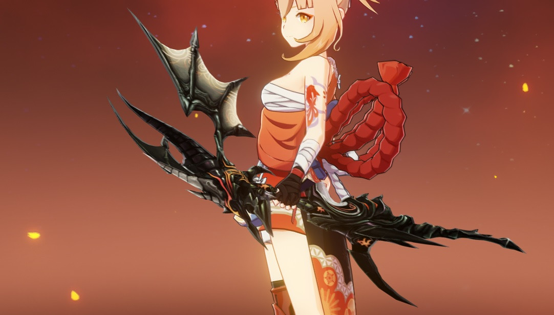 Padmarashka's Bow over Rust/Favonius/Stringless