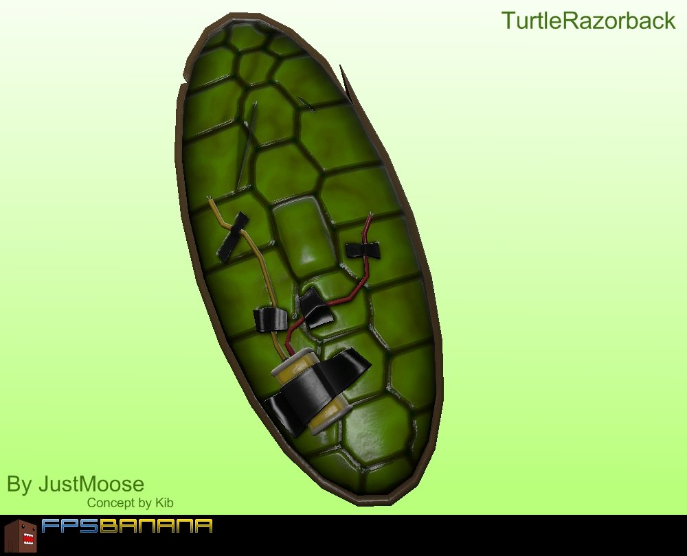 Turtle Razorback [Team Fortress 2] [Mods]