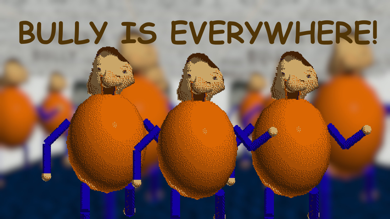 Bully is Everywhere! Mod for Baldi's Basics | Baldi Mods