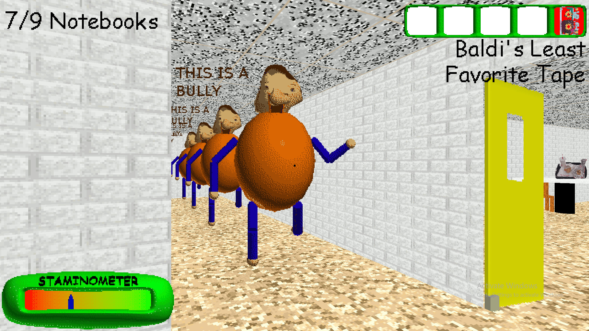 Bully is Everywhere! Mod for Baldi's Basics | Baldi Mods