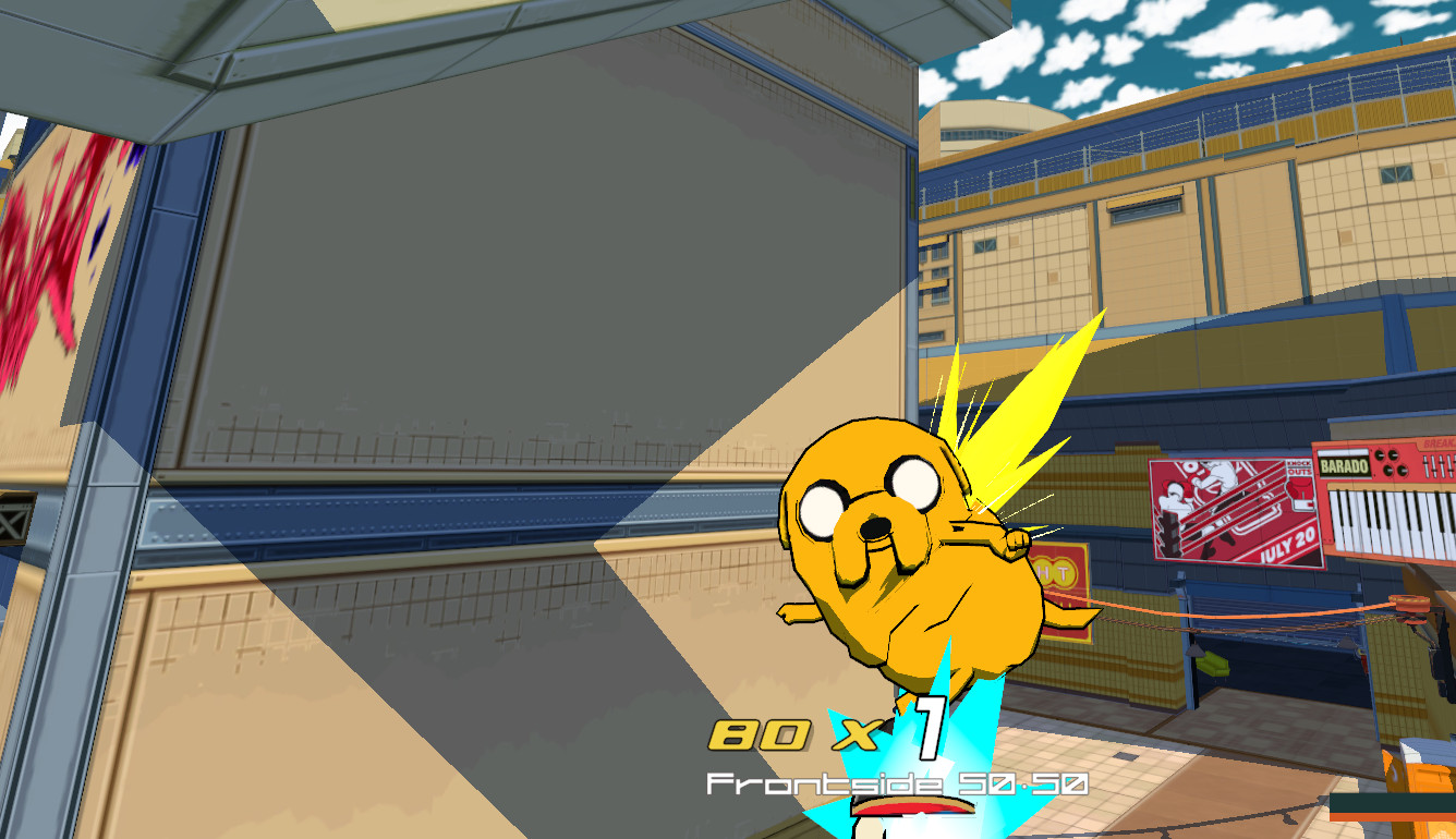 Jake The Dog Mod for Bomb Rush Cyberfunk | BRC Mods