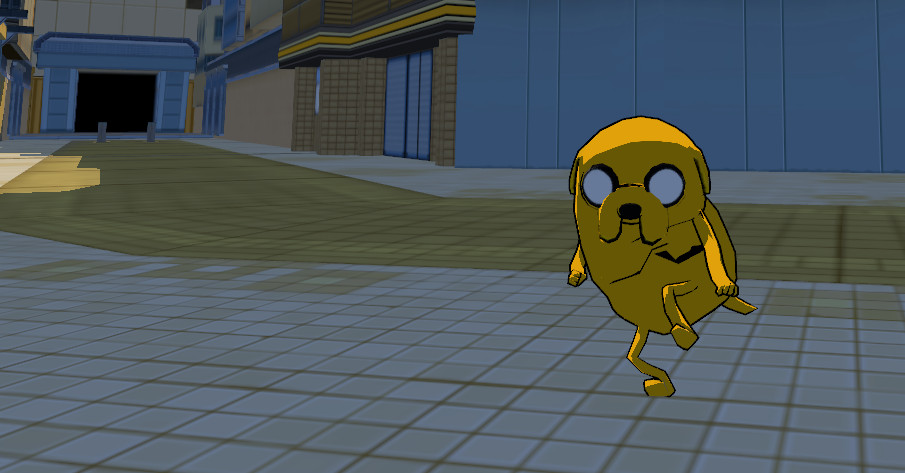 Jake The Dog Mod for Bomb Rush Cyberfunk | BRC Mods