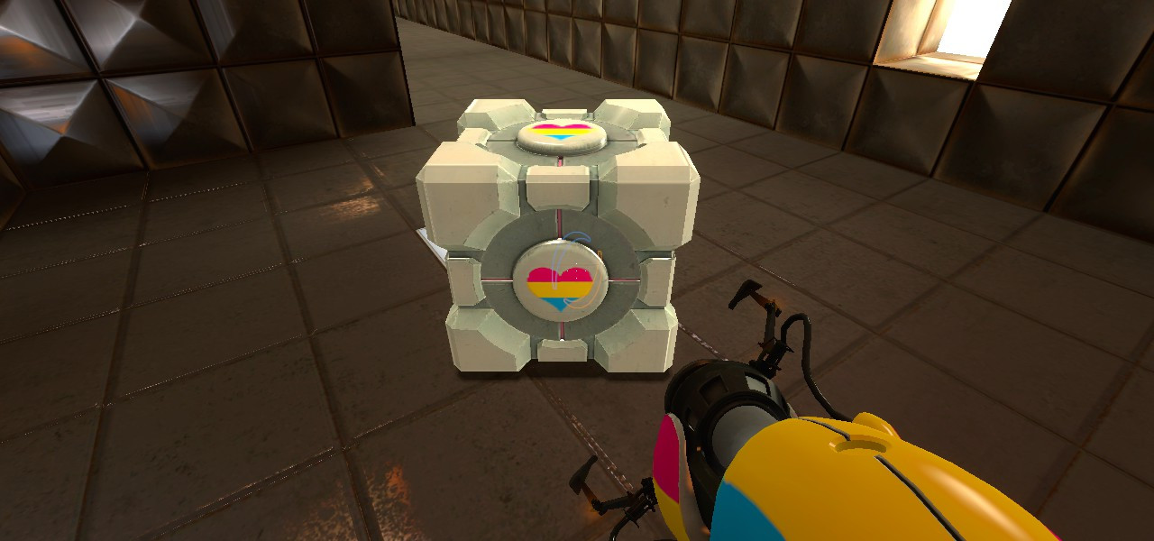 Mod Cube The comPANion cube mod! Mod for Portal | PRTL Mods