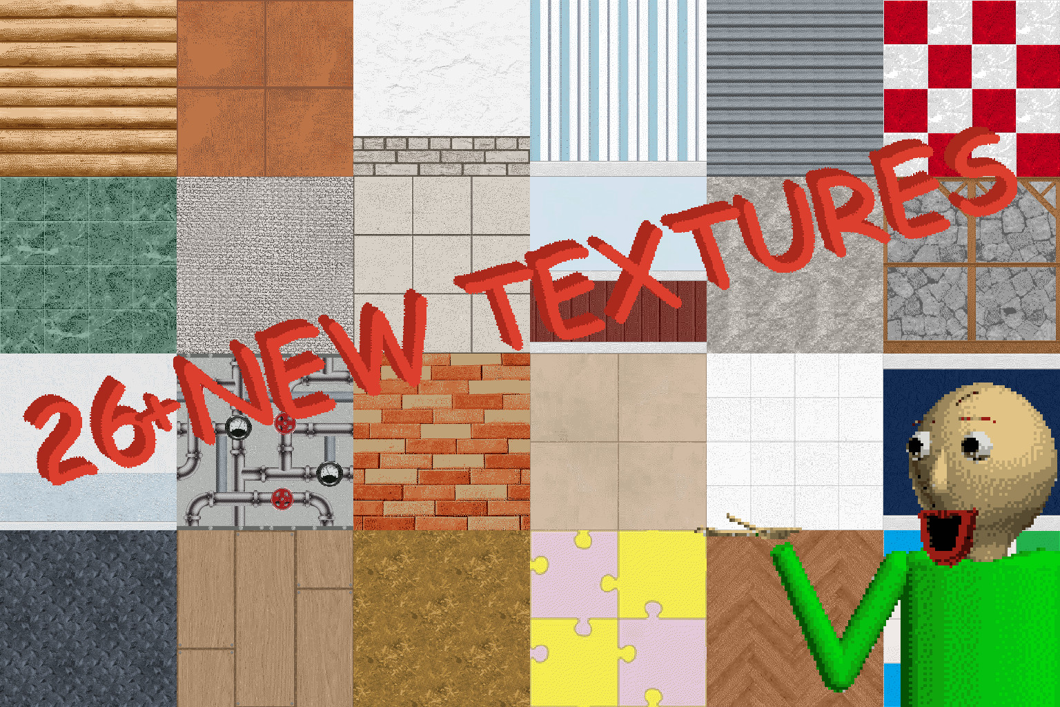 More Arcade mode textures (Now works with times)! Mod for Baldi's ...
