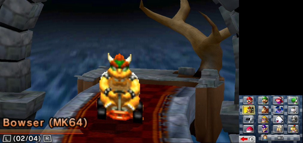 Bowser (Mario Kart 64) Mod for Mario Kart 7 | MK7 Mods