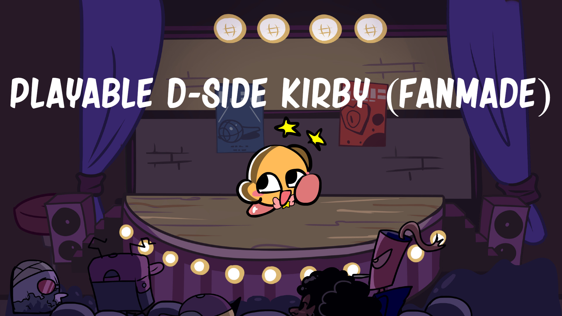 Playable D-Side Kirby (FanMade) + FLA