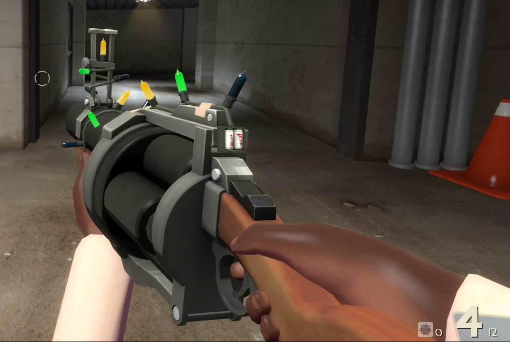 DGL Reload and Fire 90 Degree barrel spin