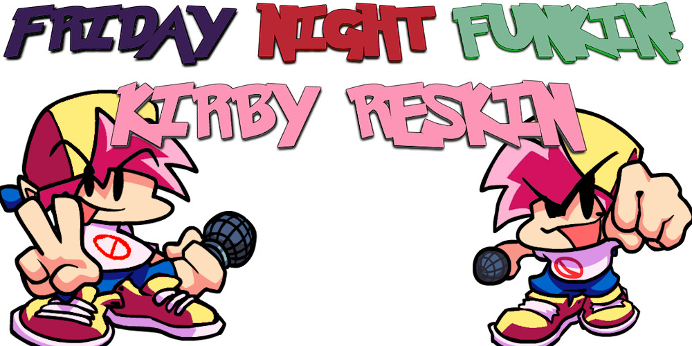 Fnf - Kirby-color bf reskin.