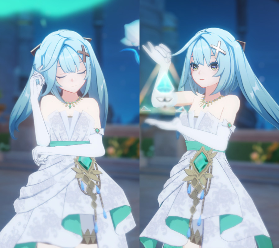 Faruzan Evergreen Identity Dress Mod