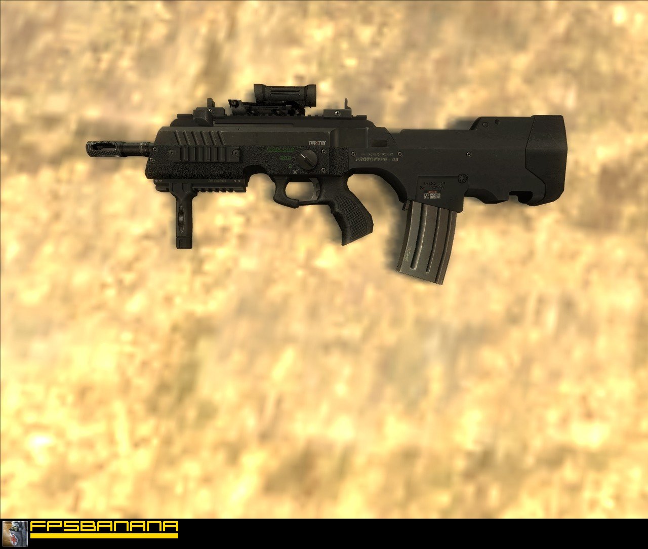 Counter Strike Source Rifle Prototype 4 Assault Rifle Mod for Counter-Strike: Source | CS:S Mods