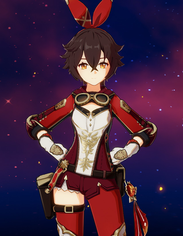 Genderbent Amber
