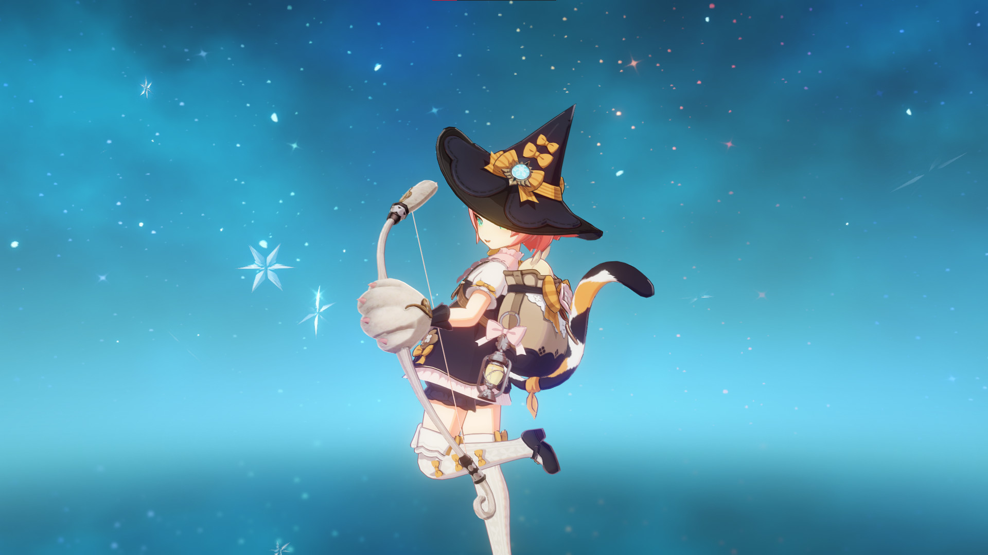 Wild Kitty Bow over Sacrificial Bow