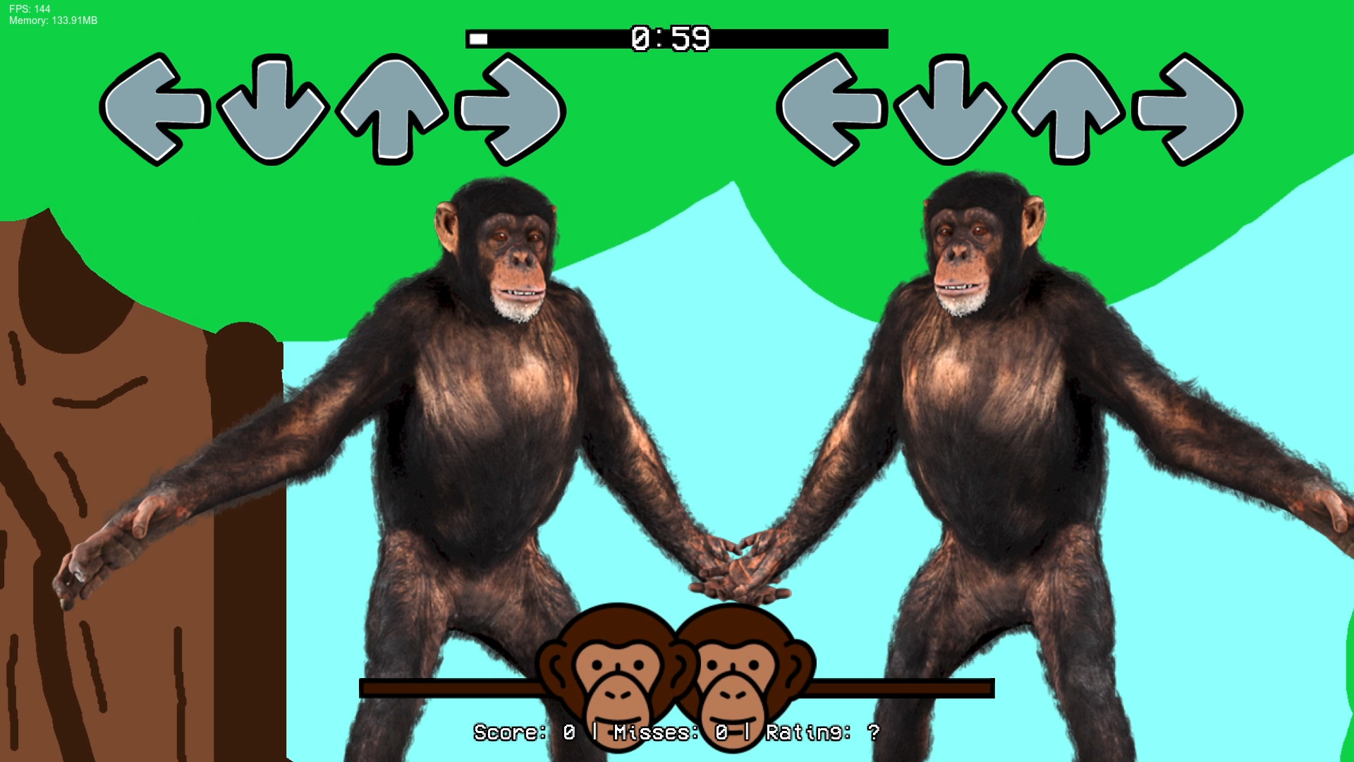 FNF Vs. Henry The Ape