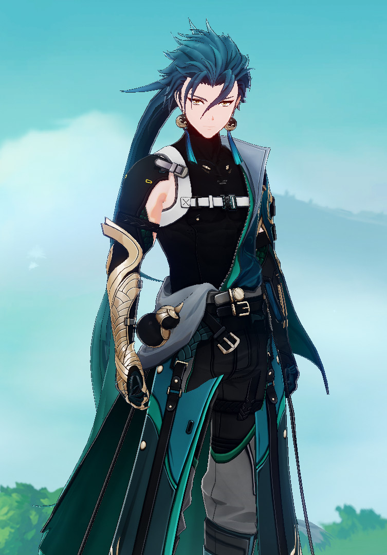 艾尔海森 赛博华服 Alhaitham  Wuthering Waves Jiyan cosplay