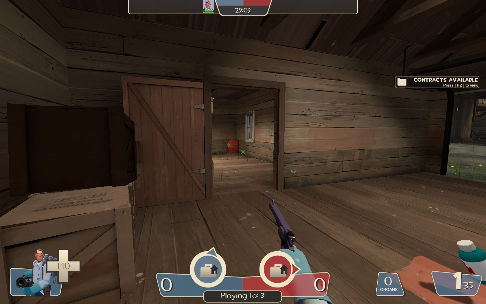sawmill but buildings have interiors & open doors Mod for Team Fortress ...