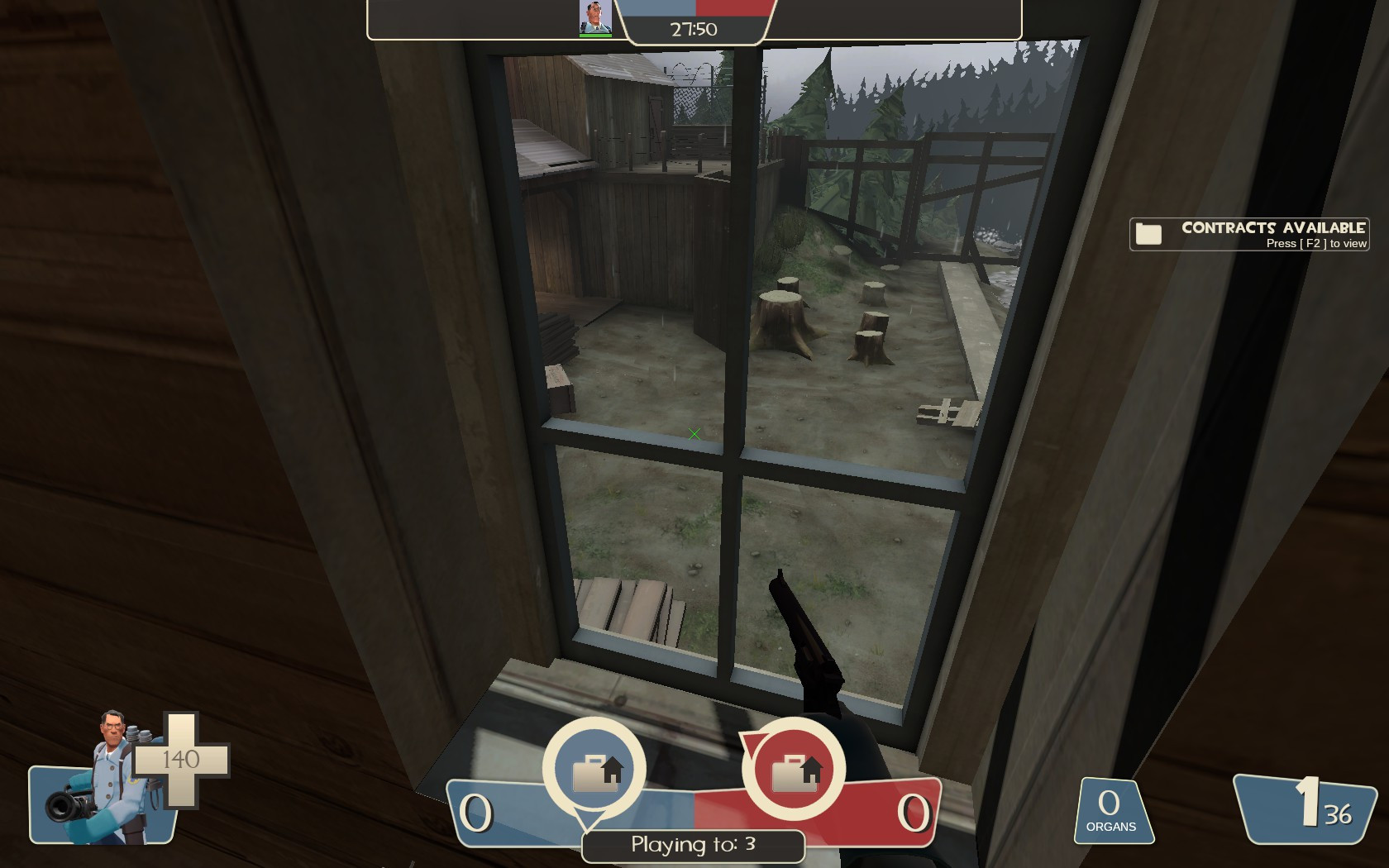 sawmill but buildings have interiors & open doors Mod for Team Fortress ...