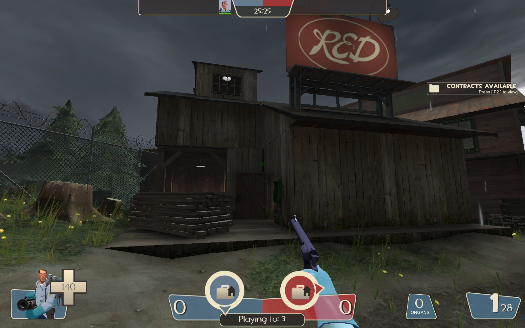 sawmill but buildings have interiors & open doors [Team Fortress 2] [Mods]