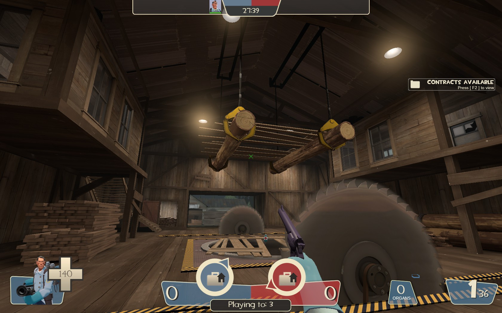 sawmill but buildings have interiors & open doors Mod for Team Fortress ...