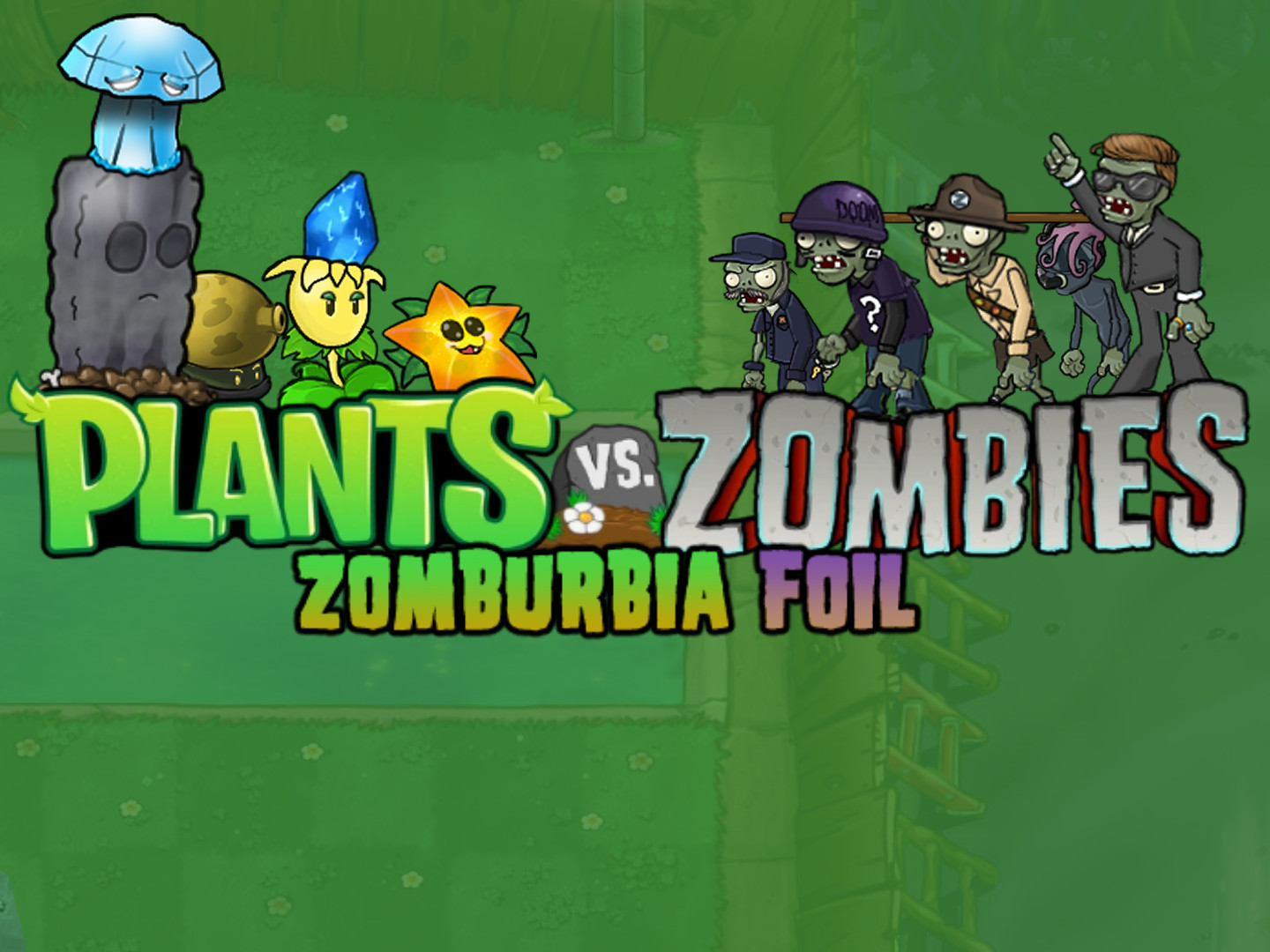 PvZ Zomburbia Foil [Plants vs. Zombies] [Mods]