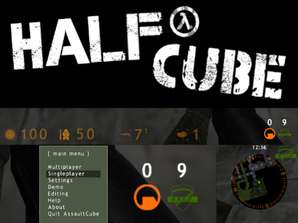 Half-Cube - Half-Life HUD essence for AssaultCube Mod for AssaultCube ...