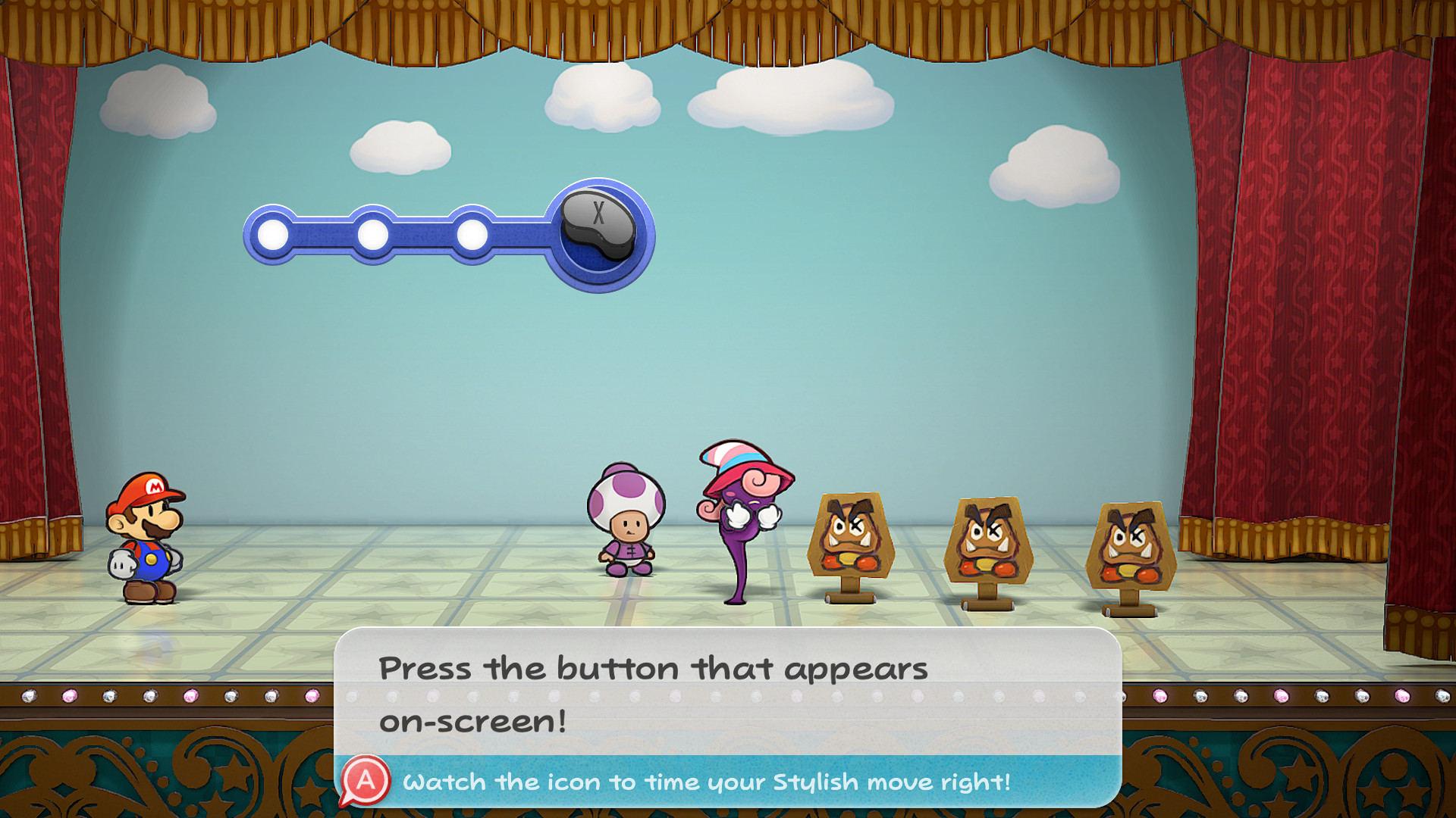 GameCube Button Prompts Mod for Paper Mario: The Thousand Year Door ...