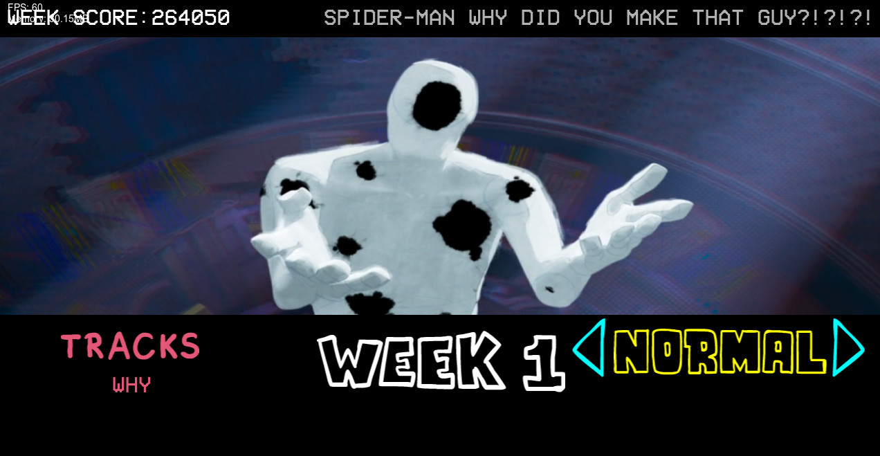 FNF Spider-Man Why'd You Create That Mod ?!?!