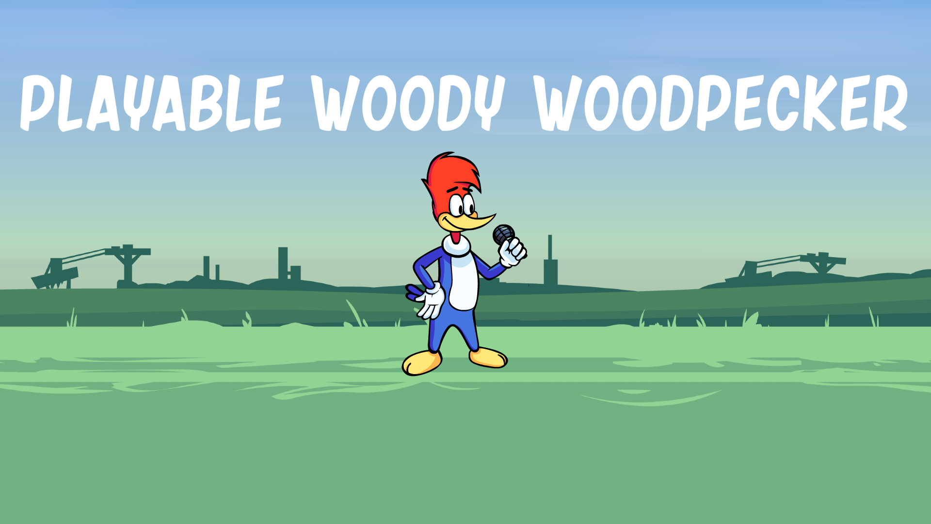 Playable Woody Woodpecker