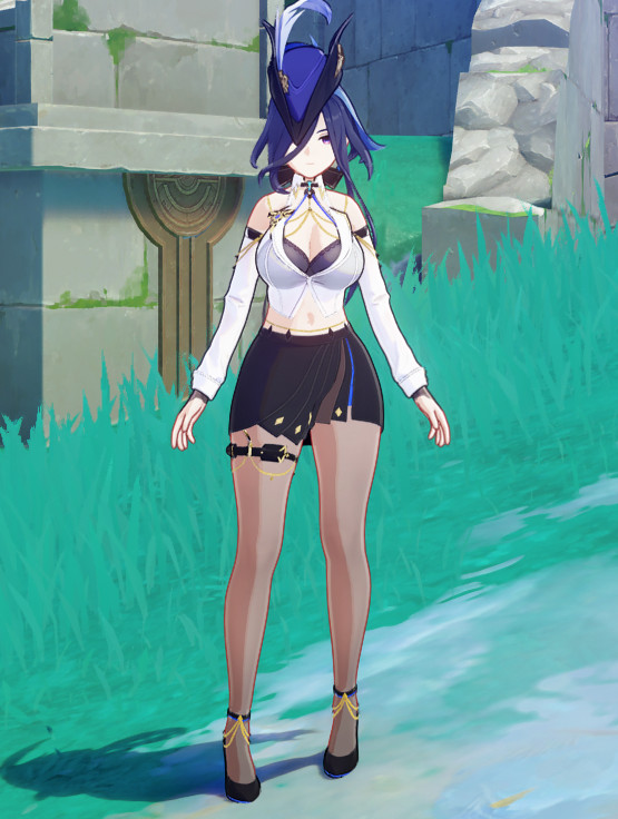 Clorinde Office Lady (Updated no hat)
