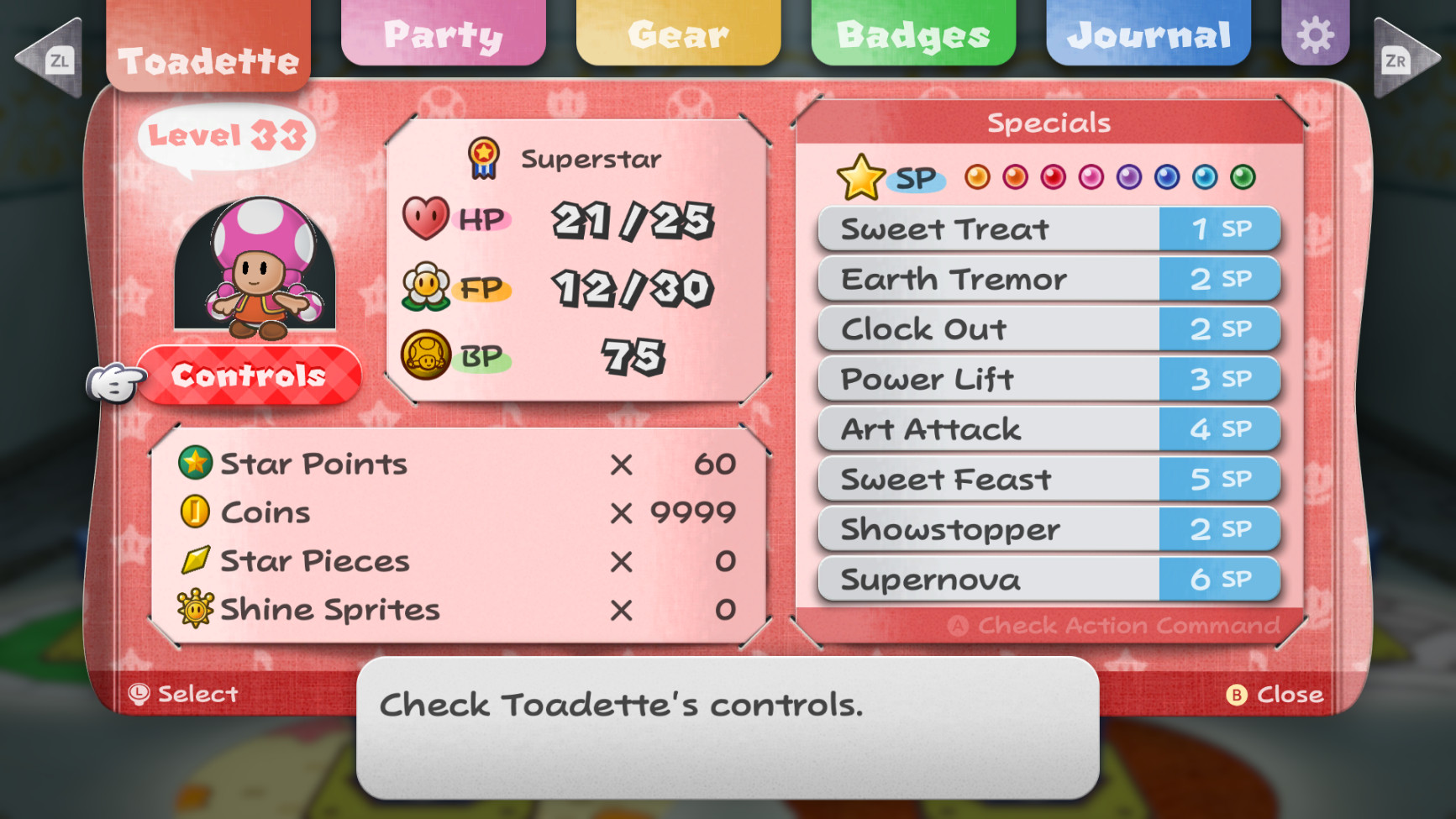 Playable Toadette Mod for Paper Mario: The Thousand Year Door (Switch ...