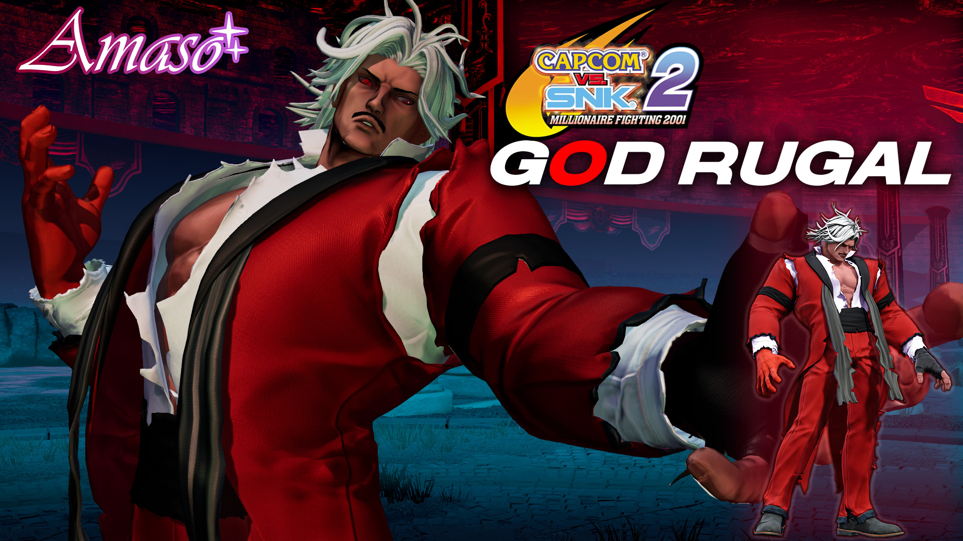 God Rugal (CVS2) Mod for The King of Fighters XV | KoFXV Mods