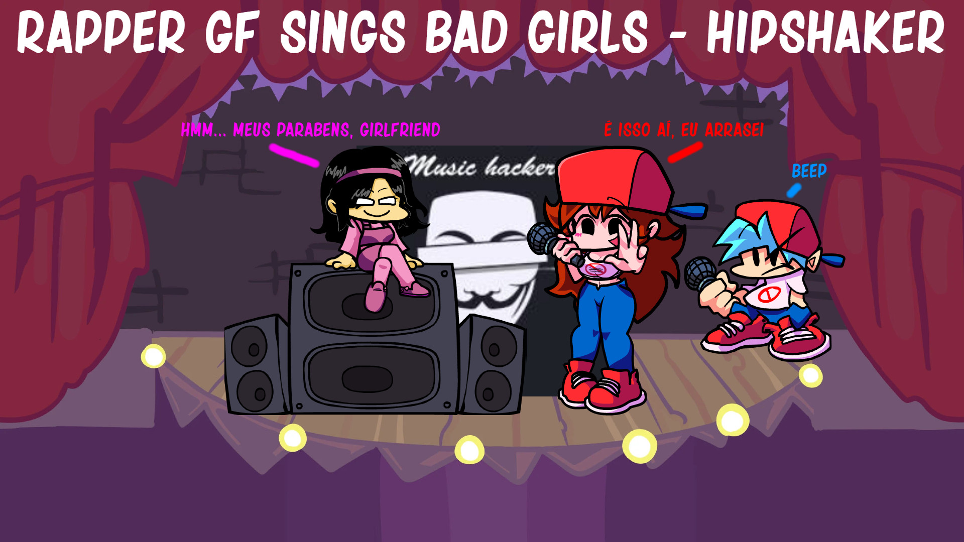 Rapper GF Sings Bad Girls - Hipshaker