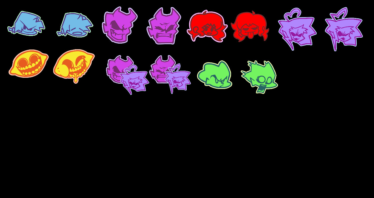 FNF Sticker Icons