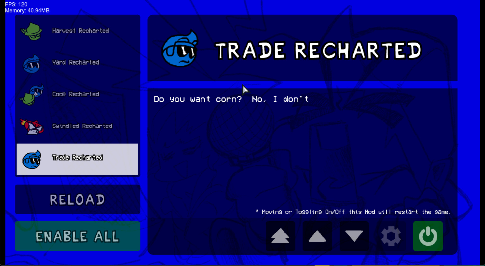 Trade Recharted for the Psych Engine