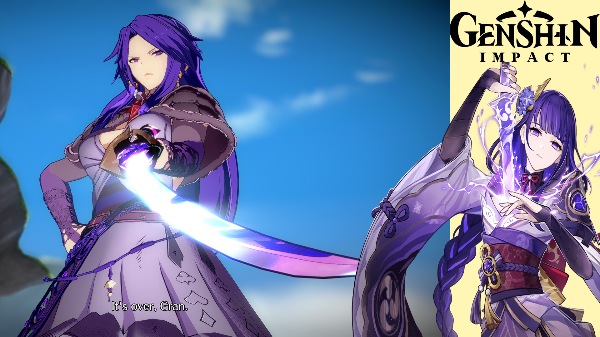 Lady Serenity Raiden Shogun Mod for Granblue Fantasy Versus: Rising ...