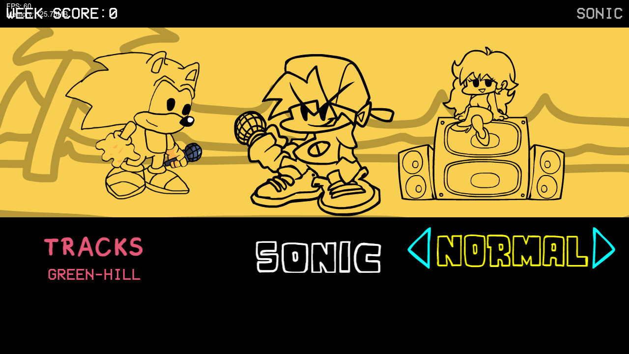 FNF Vs Sonic (Phantomarcade style)