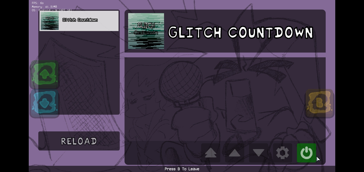 Glitch Countdown