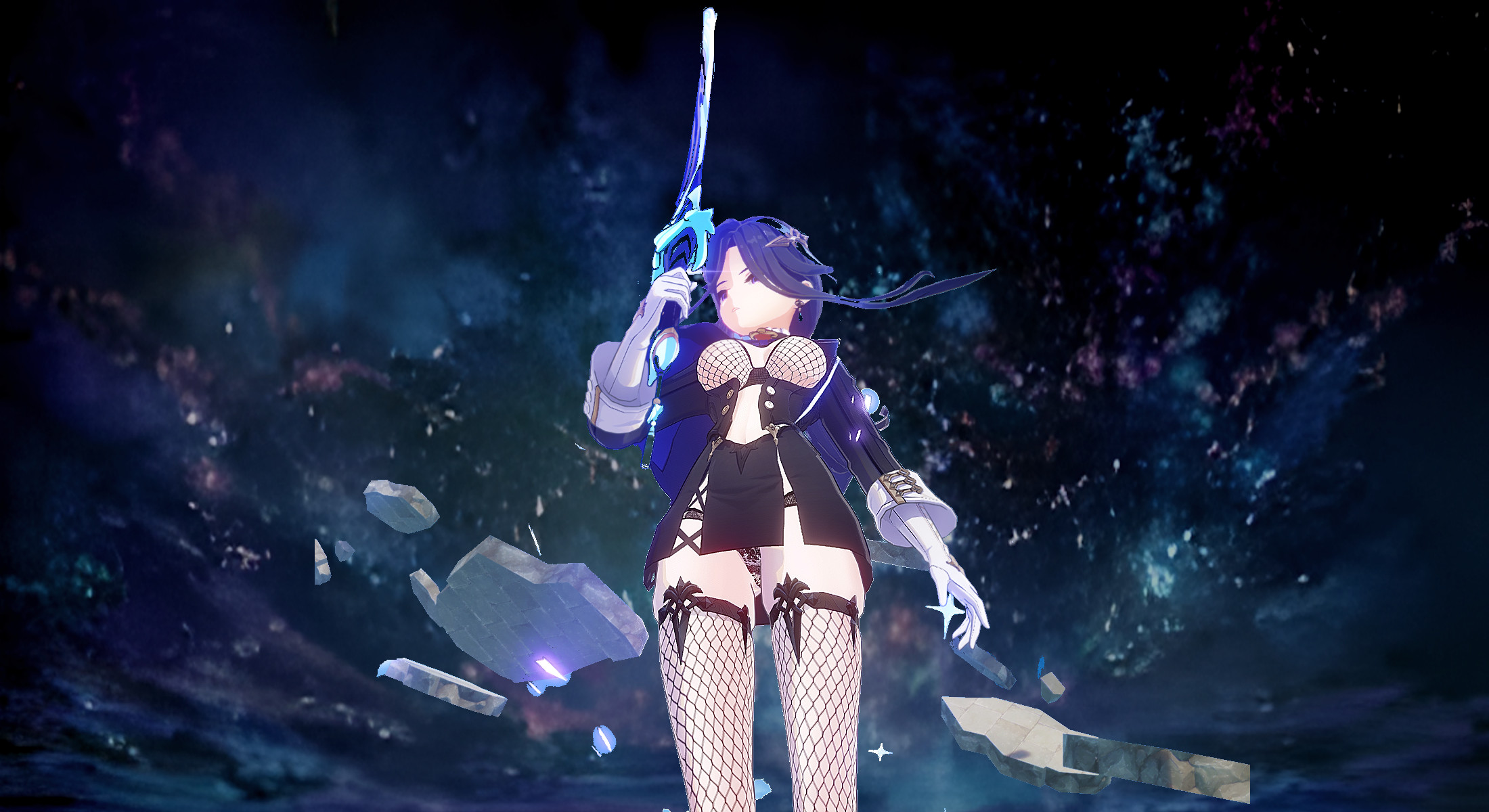 Fishnet Clorinde Skill Autotoggle NSFW