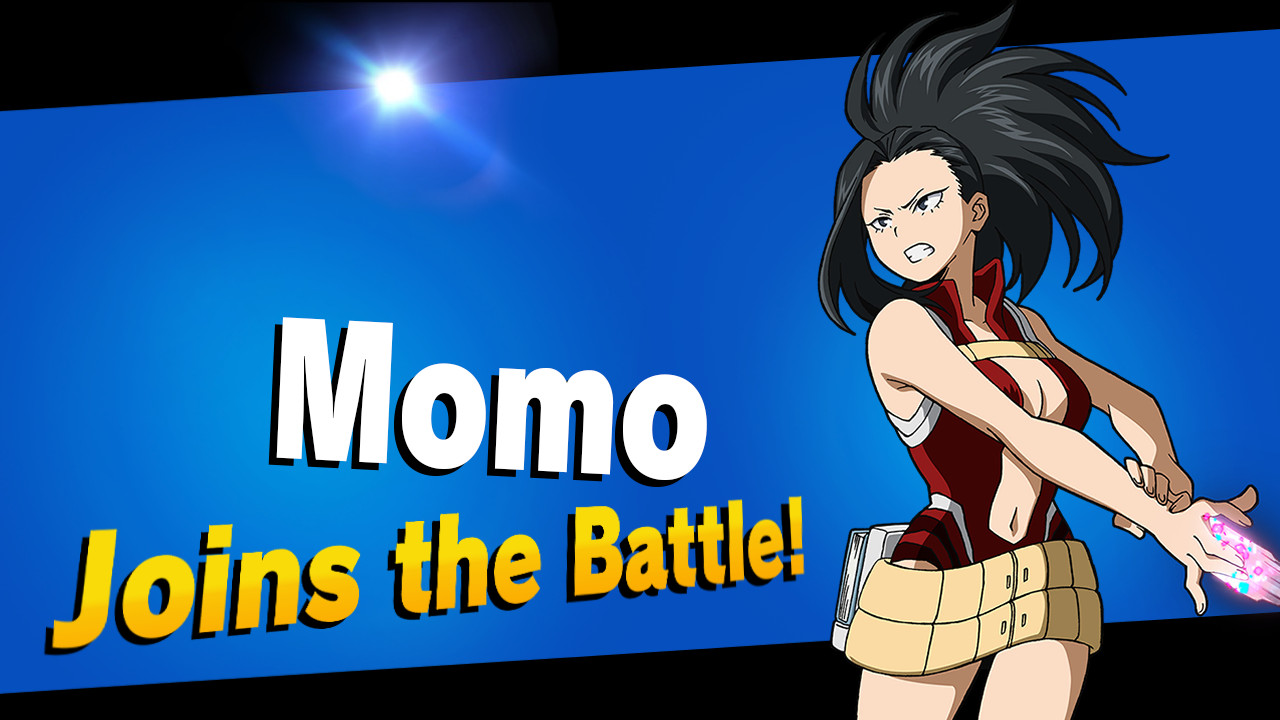 MHA | Momo Yaoyorozu over Palutena [Super Smash Bros. Ultimate] [Mods]